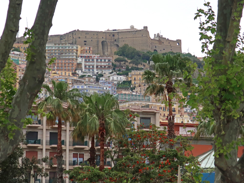 Sant'Almo Castle in Naples Italy