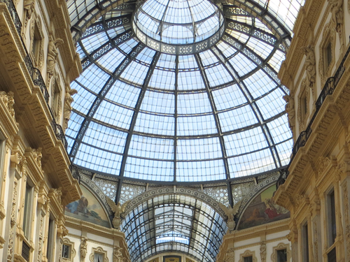 Umberto Gallery in Naples Italy (Galleria Umberto)