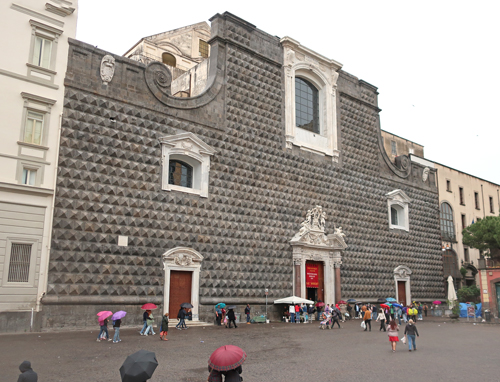 Gesu Nuovo Church, Naples Italy