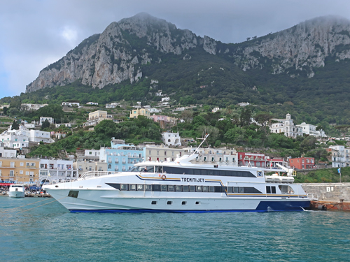 Hydrofoil Services from Naples Italy