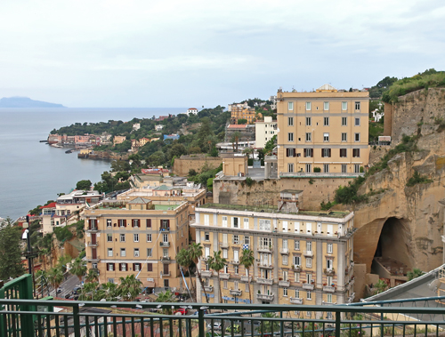 Map of Naples Italy